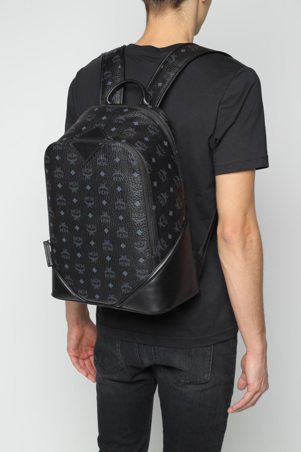 MCM 'Duke Visetos' leather backpack | Men's Bags | Vitkac